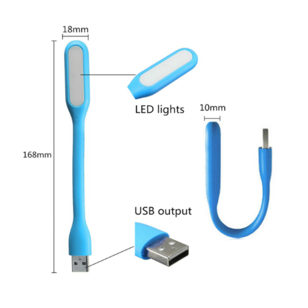 USB LED Light Stick Flexible Mini Foldable USB Led Light Flexible 1.2W