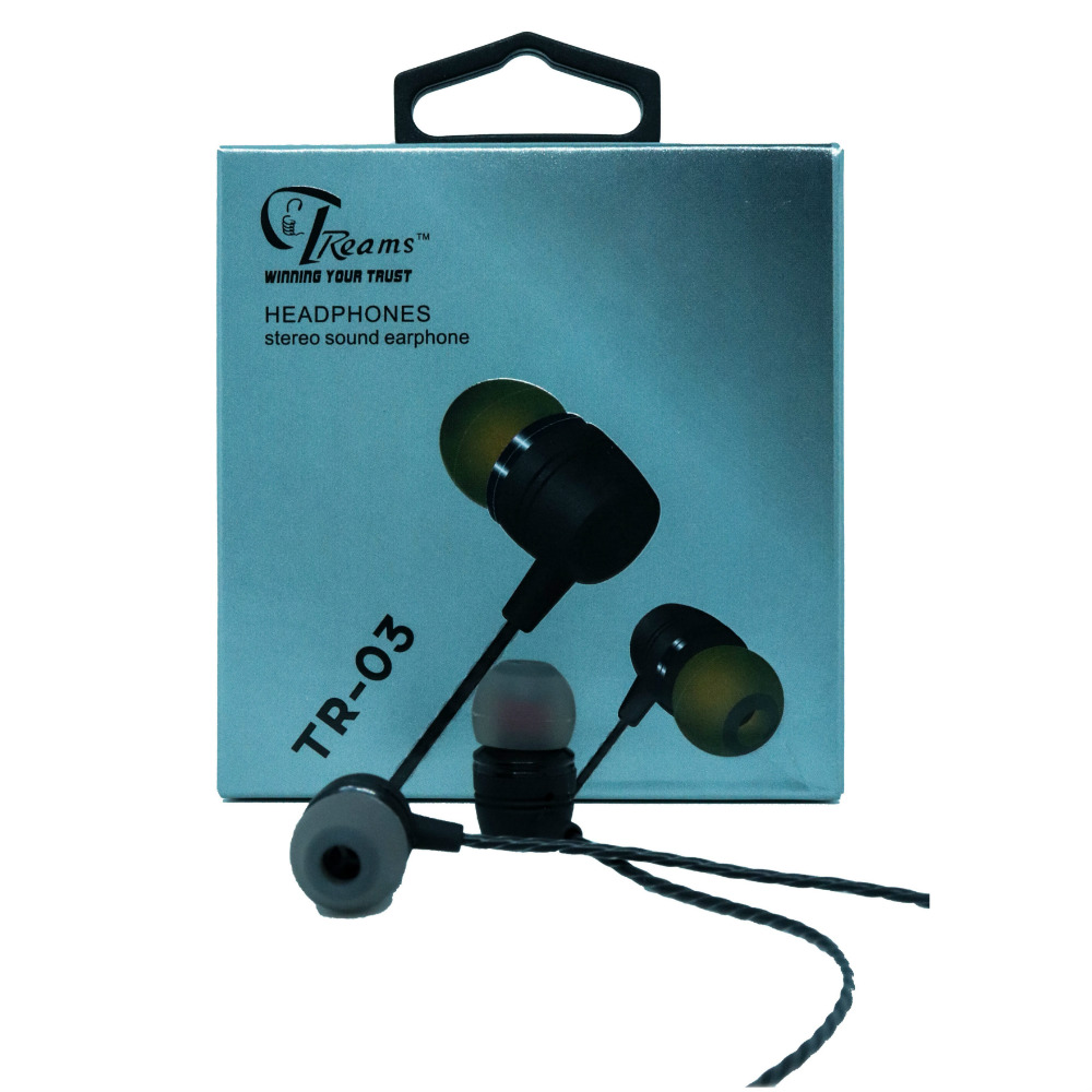 Treams TR 03 Wired Earphone In Ear 6 Months Warranty Free